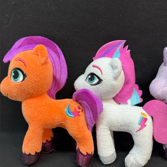 My Little Pony Plush Lot of 5 Hasbro Stuffed Toys 6” Characters Bundle - Picture 2 of 6